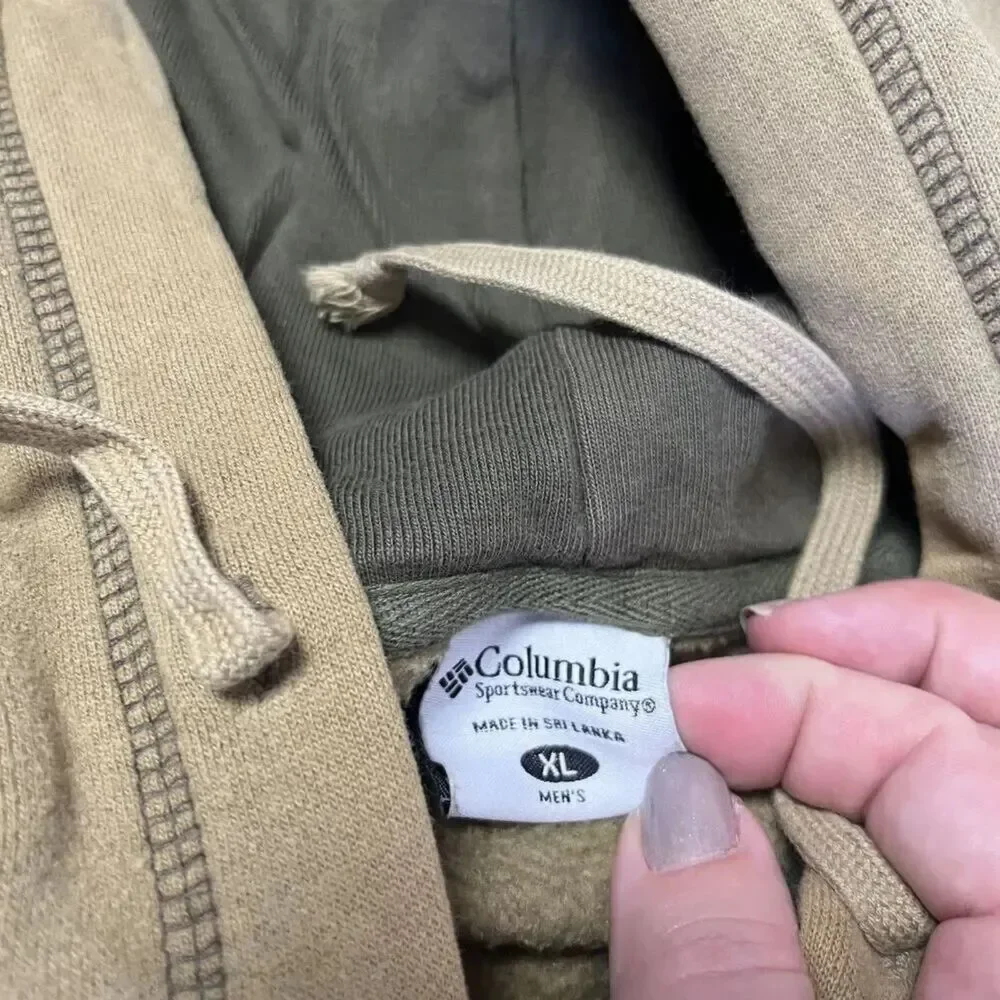 Vintage Columbia Men's Fleece Lined Hoodie Size XL
